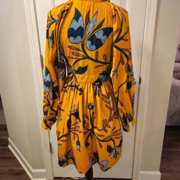 Anthropologie Let Me Be Printed Tunic Dress S - Picture 10 of 16